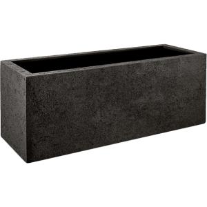 Luca Lifestyle box rechthoekige plantenbak 100x50x50 cm donkerbruin