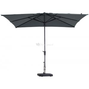 Afbeelding Madison parasol Syros Luxe vierkant 280 cm grijs door Tuinexpress.nl