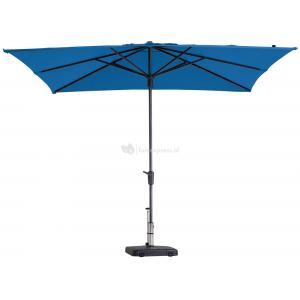 Afbeelding Madison parasol Syros Luxe vierkant 280 cm turquoise door Tuinexpress.nl