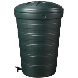 Conische regenton 200 liter groen