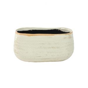 Planter iris ivory bloempot binnen 15 cm