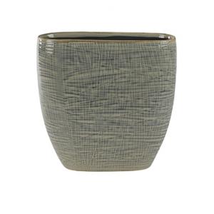 Planter lotte light grey bloempot binnen 33 cm