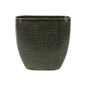 Afbeelding Planter lotte old green bloempot binnen 27 cm door Tuinexpress.nl