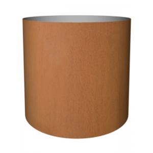 Cortenstaal plantenbak Standard cylinder 40x40cm op een ring