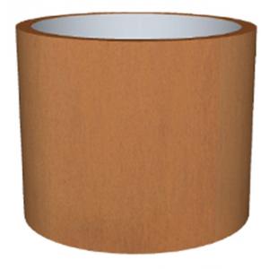 Cortenstaal plantenbak Standard Topper cylinder 77x95cm op een ring