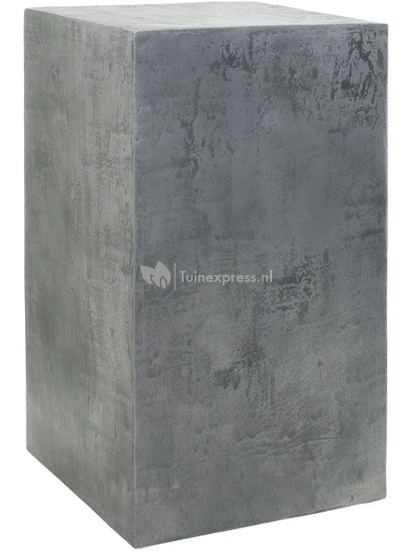 enthousiast olie comfort Plantenwinkel.nl Plantenzuil aluminium beton look 35x35x60 cm |  Tuinexpress.nl