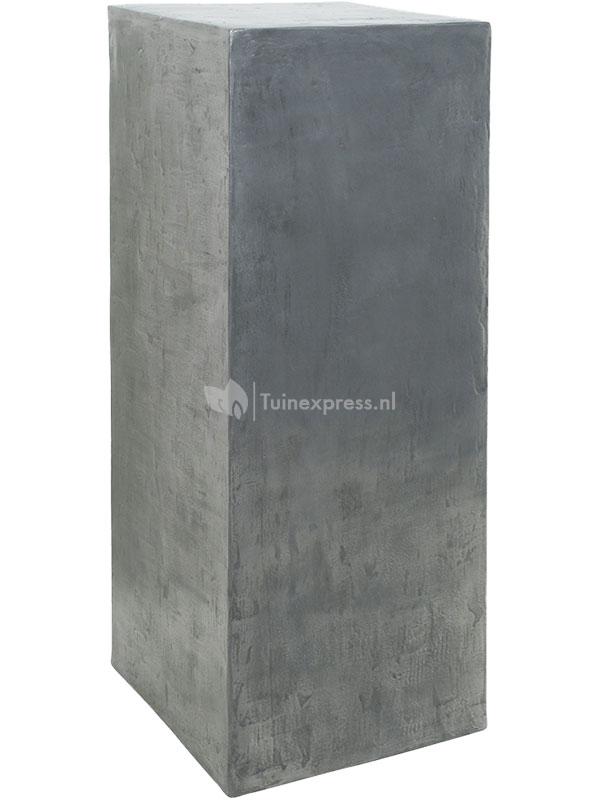 tobben Grafiek Atlas Plantenwinkel.nl Plantenzuil aluminium beton look 35x35x90 cm |  Tuinexpress.nl