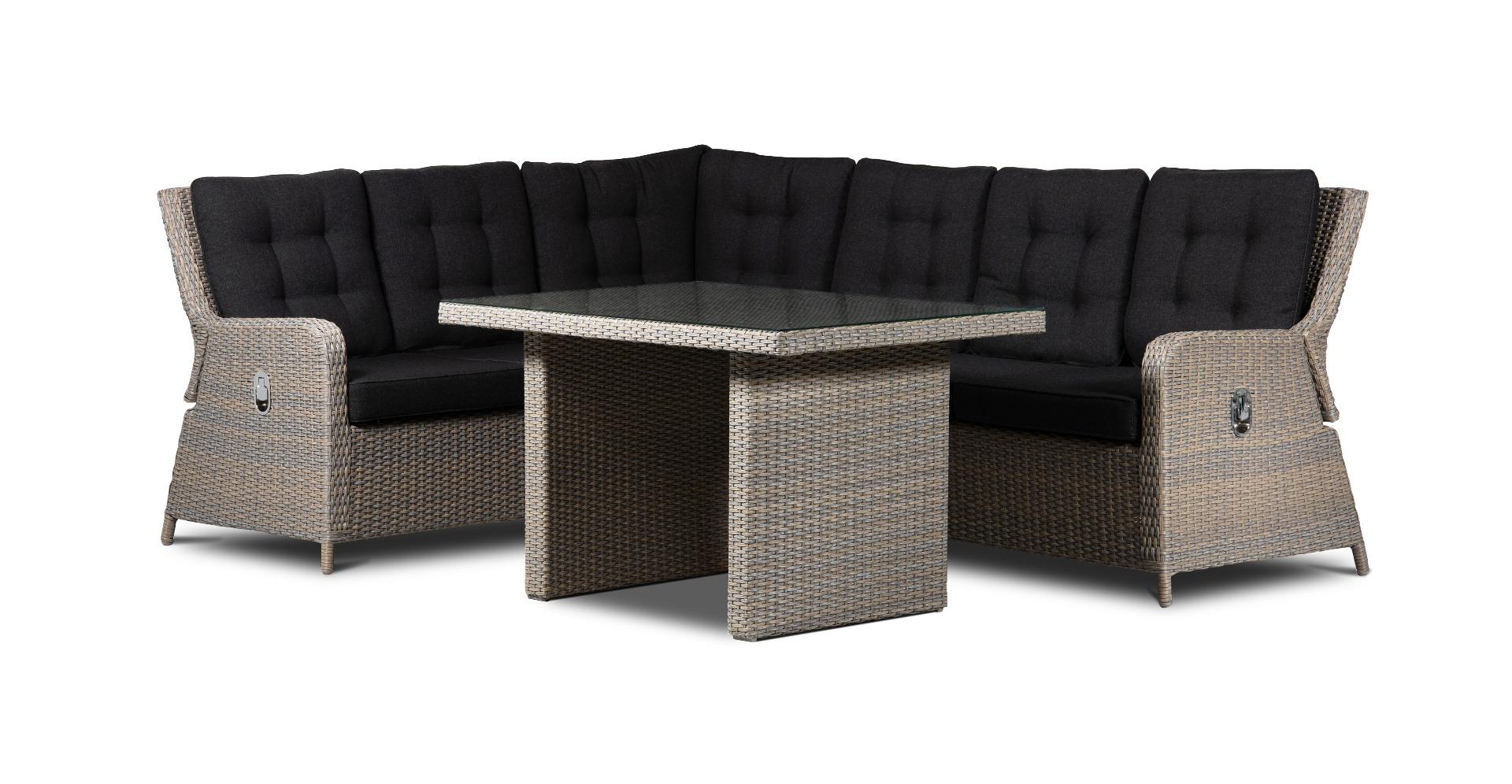 Saint lucia adjustable lounge corner set promo (bilbao)