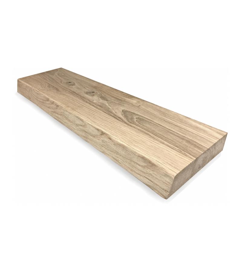 Eiken plank massief boomstam 60 x 15 cm