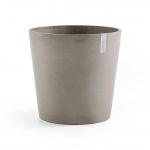 Ecopots Amsterdam kunststof bloempot Taupe Ø 55,2 cm