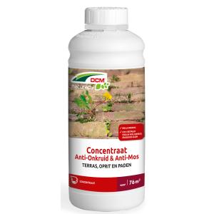 Dcm Naturapy Anti-Onkruid Anti-Mos Terras Concentraat - Algen- Mosbestrijding - 1 l