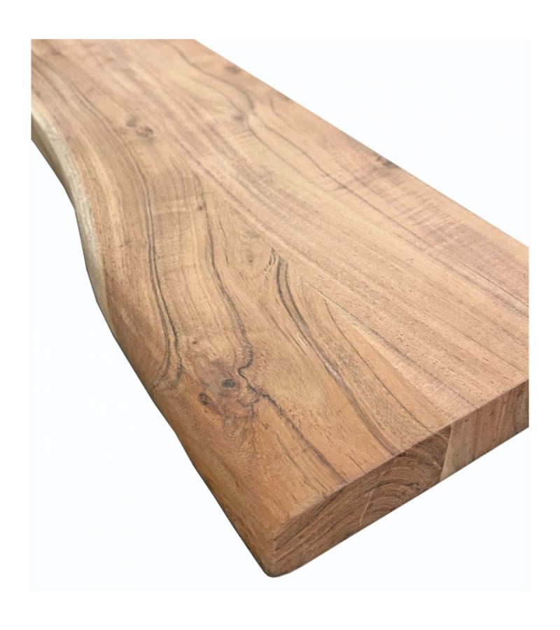 Acacia plank massief boomstam 100 x 20 cm