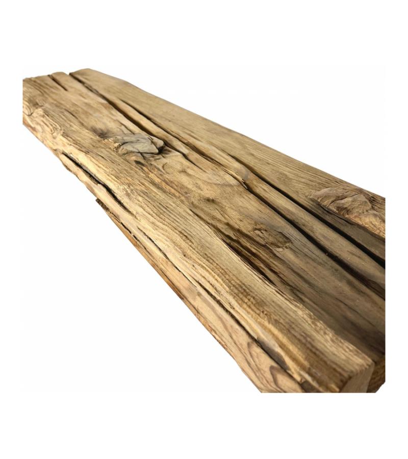 Rustiek eiken spoorwegplank 120 x 30 cm