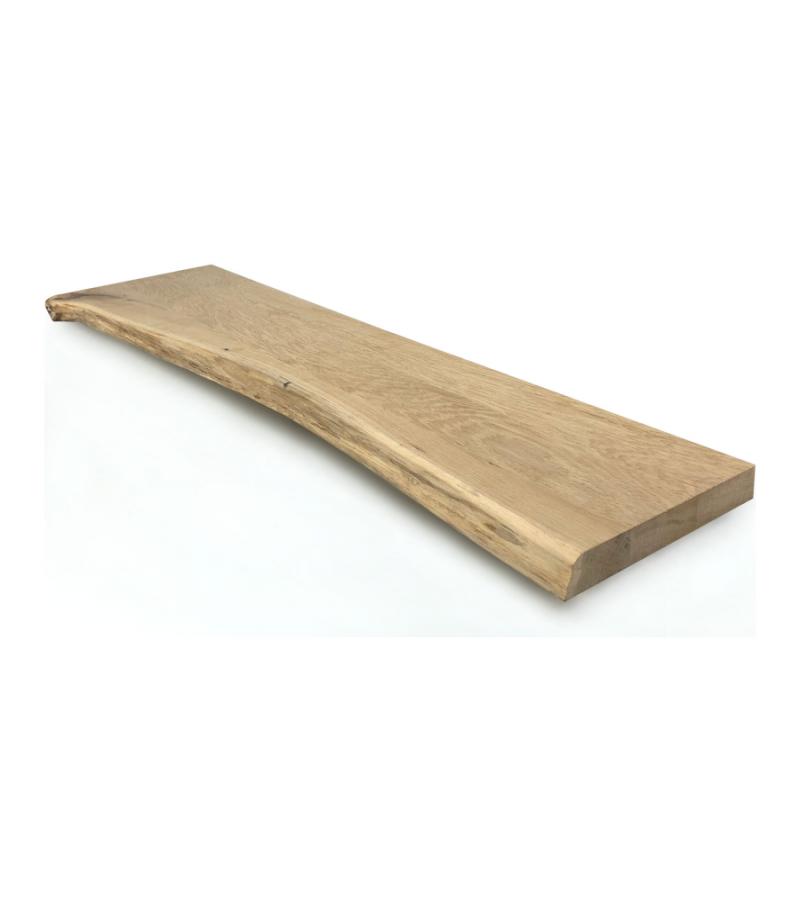 Eiken plank massief boomstam 140 x 40 cm