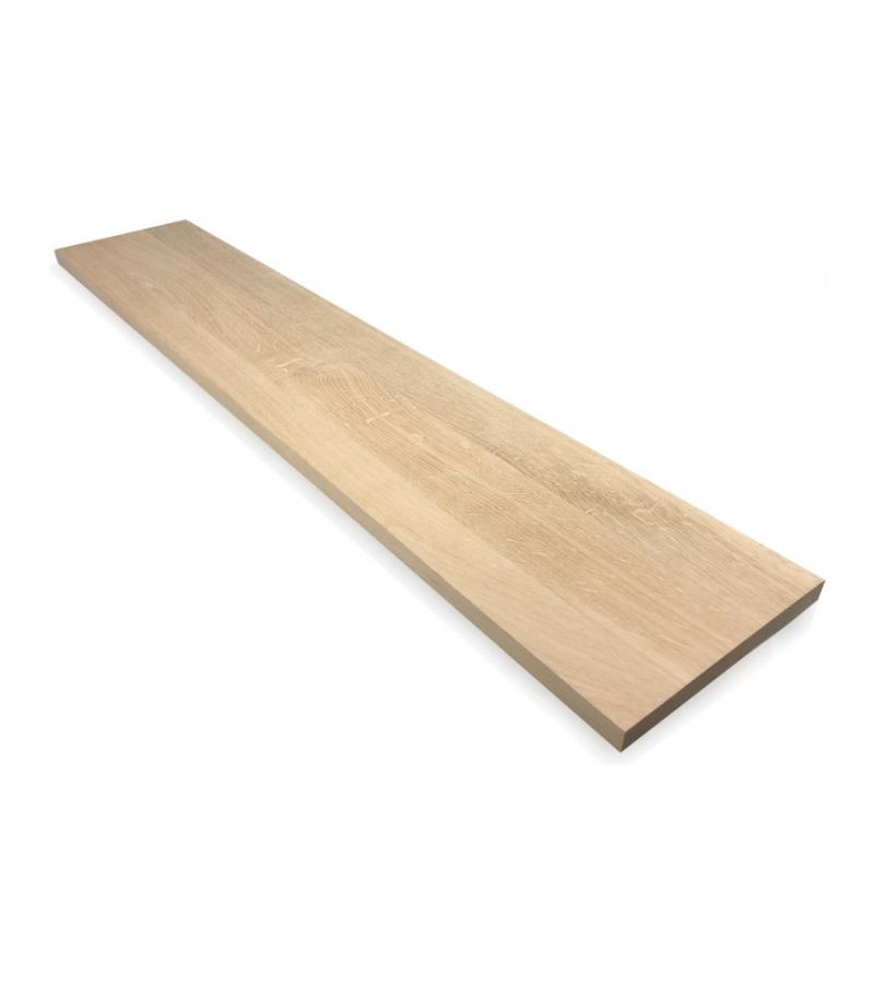 Massief eiken houten paneel 200 x 60 x 2,5 cm