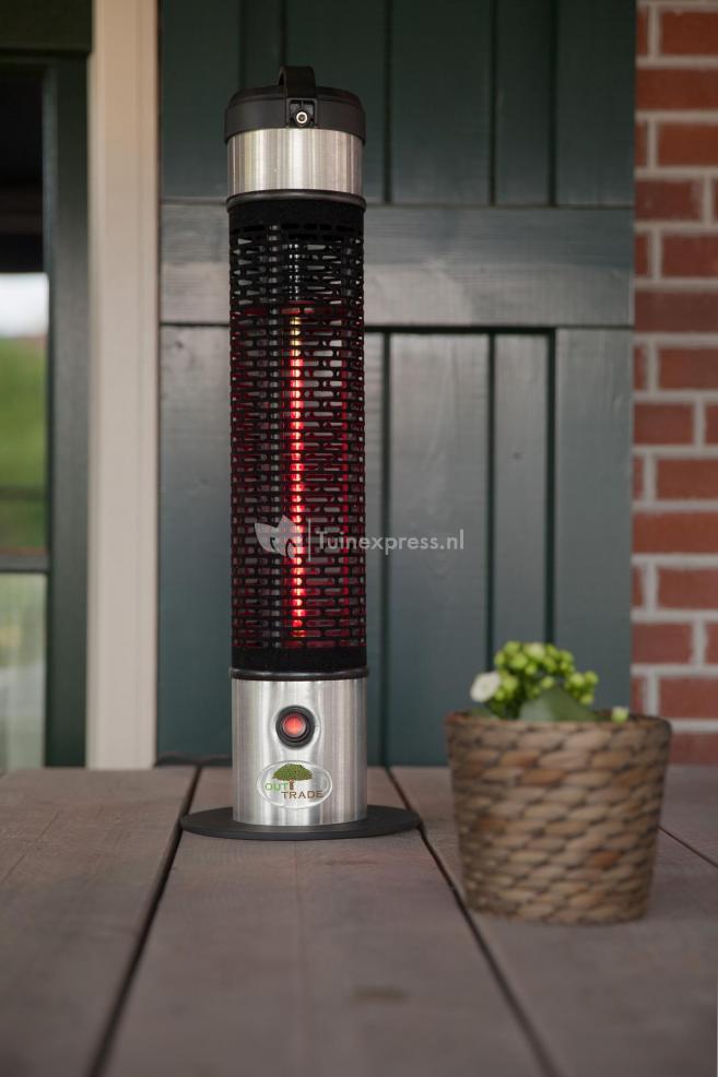 Sunred Onder tafel 800 Watt Carbon Fibre terrasverwarmer Tuinexpress.nl