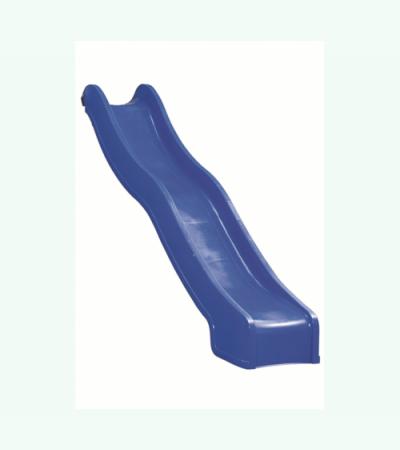Kunststof glijbaan 250cm blauw - geschikt voor platformhoogte 120cm