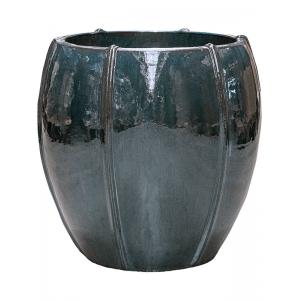 Moda bowl bloempot 43x43x43 cm oceaanblauw