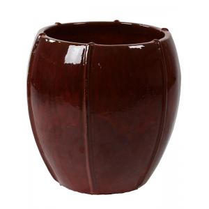 Moda bowl bloempot 55x55x55 cm rood