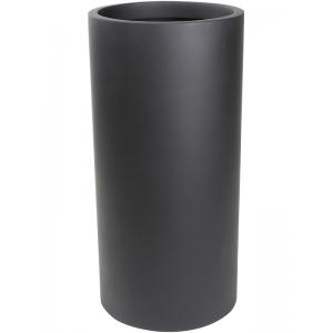 Afbeelding Ter Steege Charm bloempot Cylinder 33 x 68 cm zwart door Tuinexpress.nl