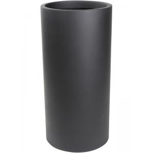 Afbeelding Ter Steege Charm bloempot Cylinder 37 x 90 cm zwart door Tuinexpress.nl