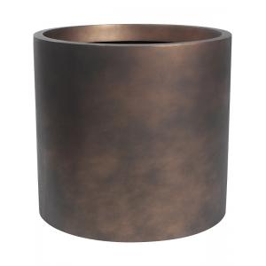 Afbeelding Ter Steege Charm bloempot Cylinder 52 x 48 cm brons door Tuinexpress.nl